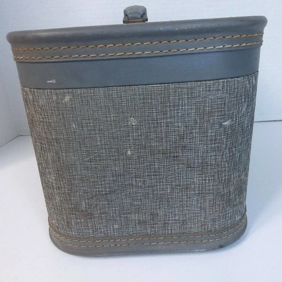 Vintage HORN Rice Stix St Louis Train Case No Key HTF luggage carry on lined - Picture 4 of 12